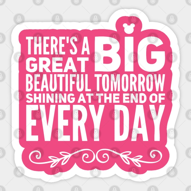 Great Big Beautiful Tomorrow Sticker by Summyjaye